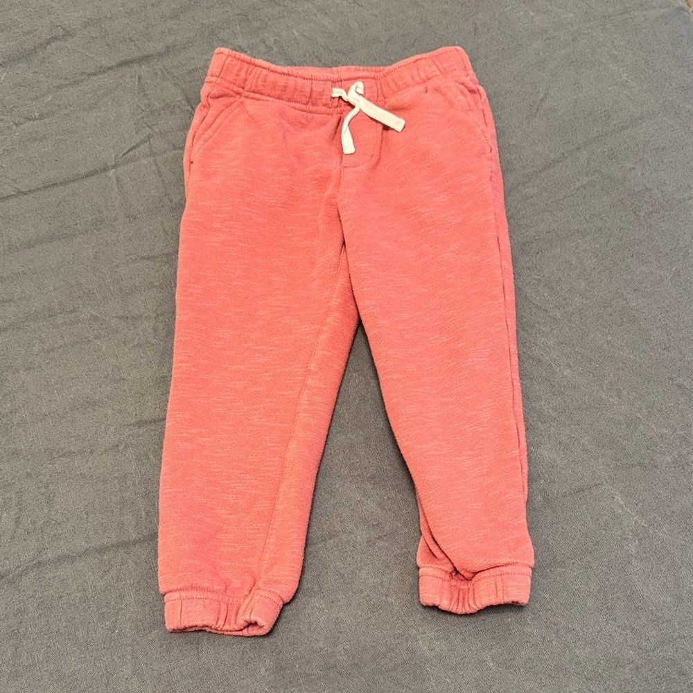 Kids Pink Jogger Pants